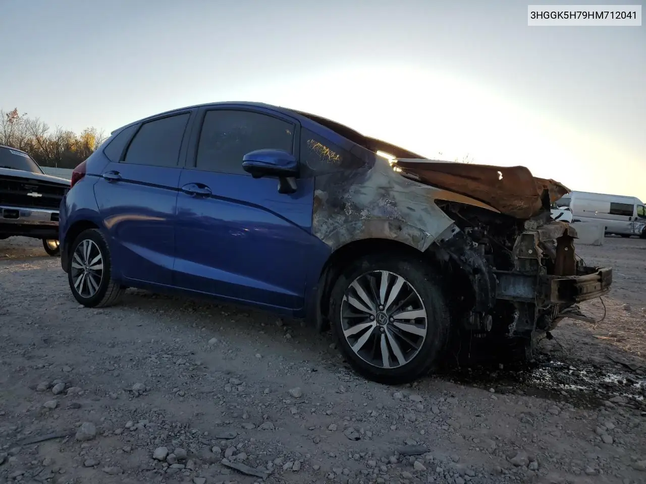 2017 Honda Fit Ex VIN: 3HGGK5H79HM712041 Lot: 81773314