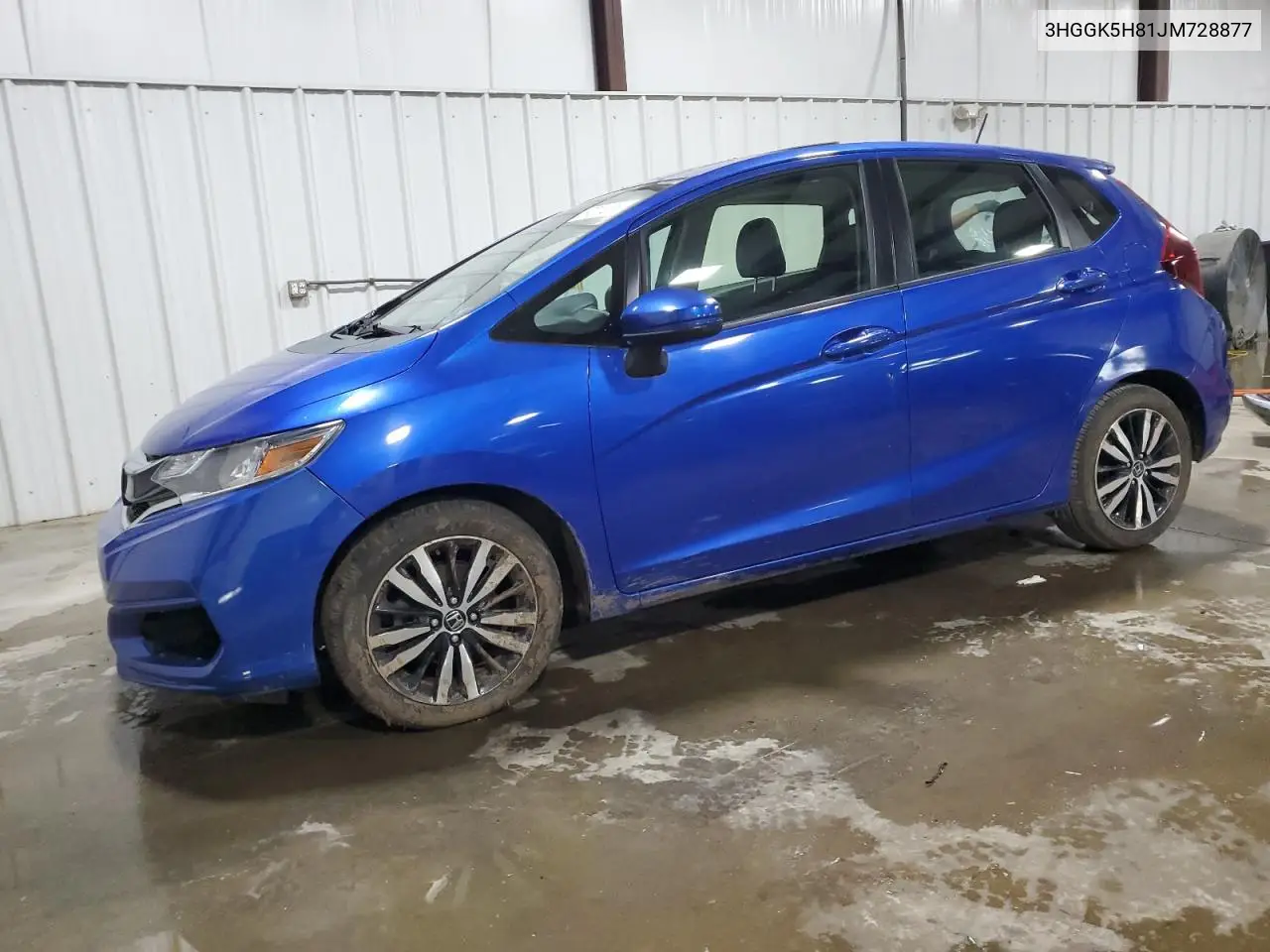 2018 Honda Fit Ex VIN: 3HGGK5H81JM728877 Lot: 57211285