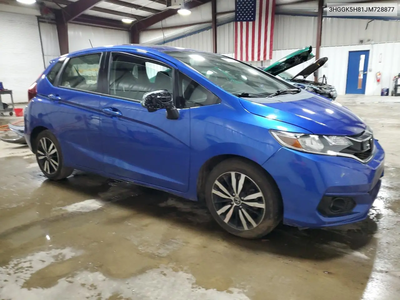 2018 Honda Fit Ex VIN: 3HGGK5H81JM728877 Lot: 57211285