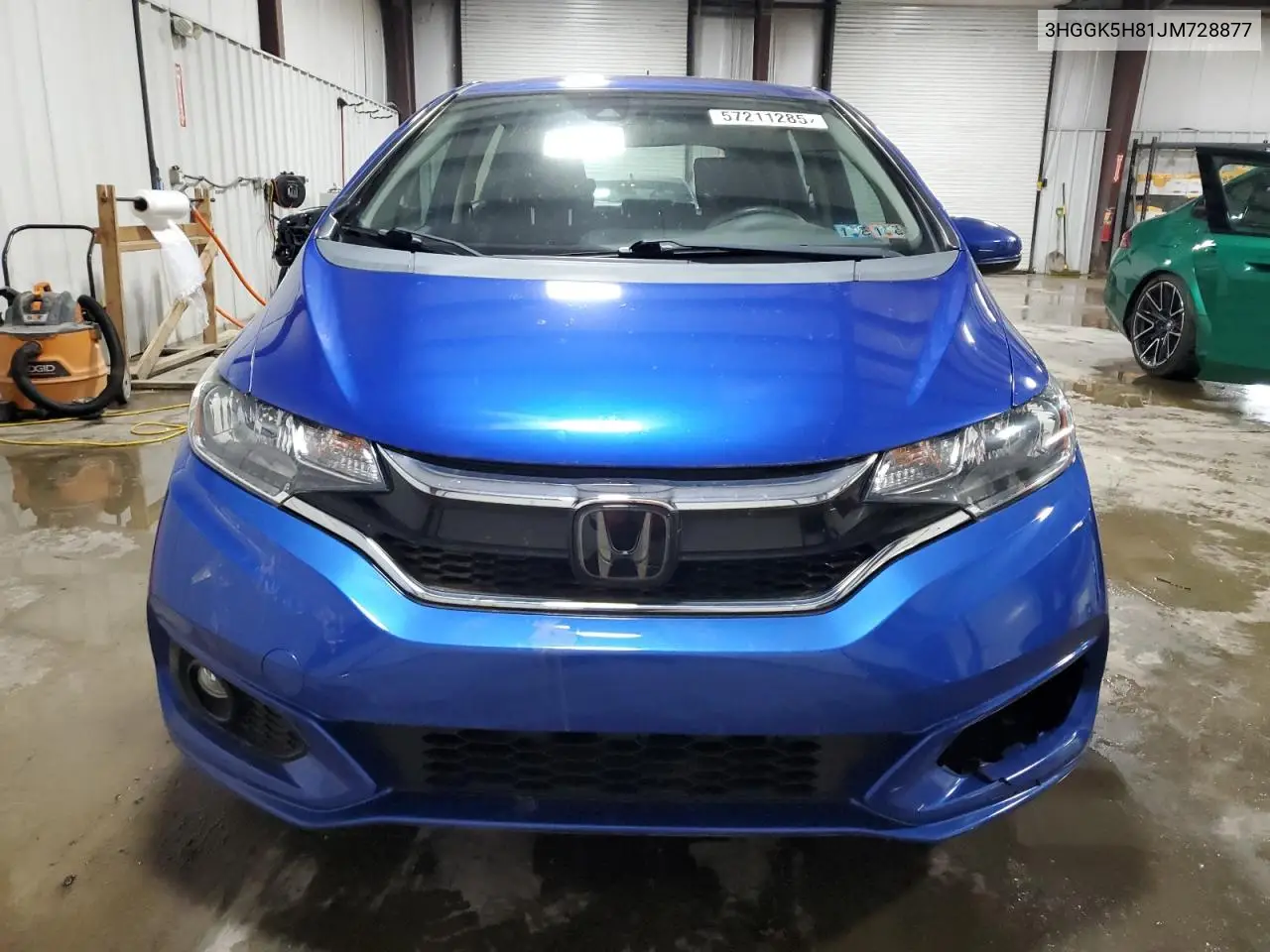 2018 Honda Fit Ex VIN: 3HGGK5H81JM728877 Lot: 57211285