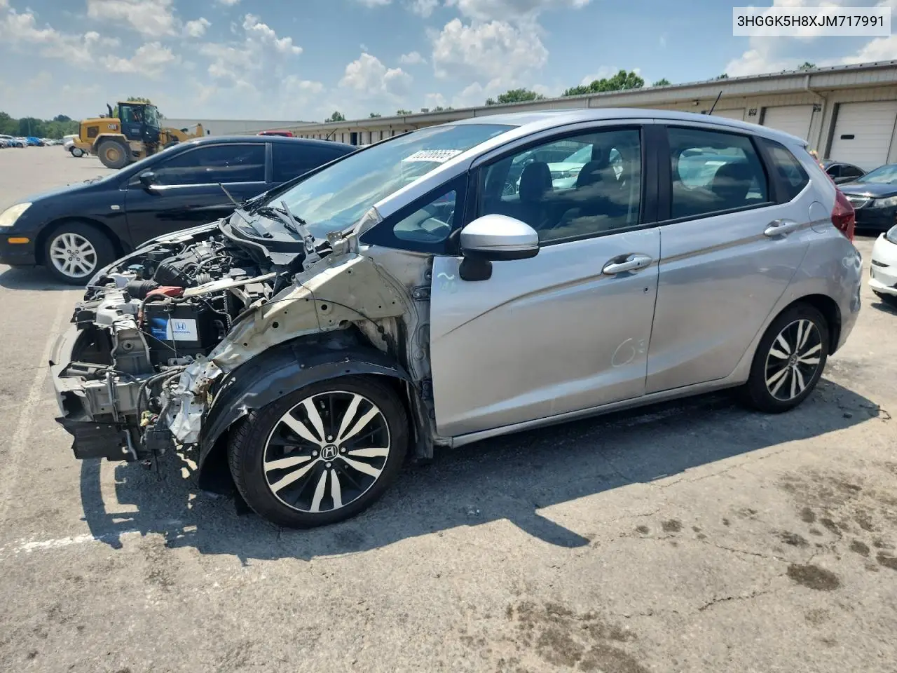 2018 Honda Fit Ex VIN: 3HGGK5H8XJM717991 Lot: 62086665