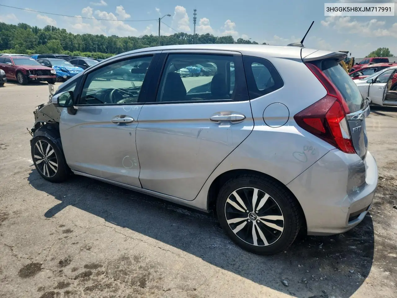 2018 Honda Fit Ex VIN: 3HGGK5H8XJM717991 Lot: 62086665