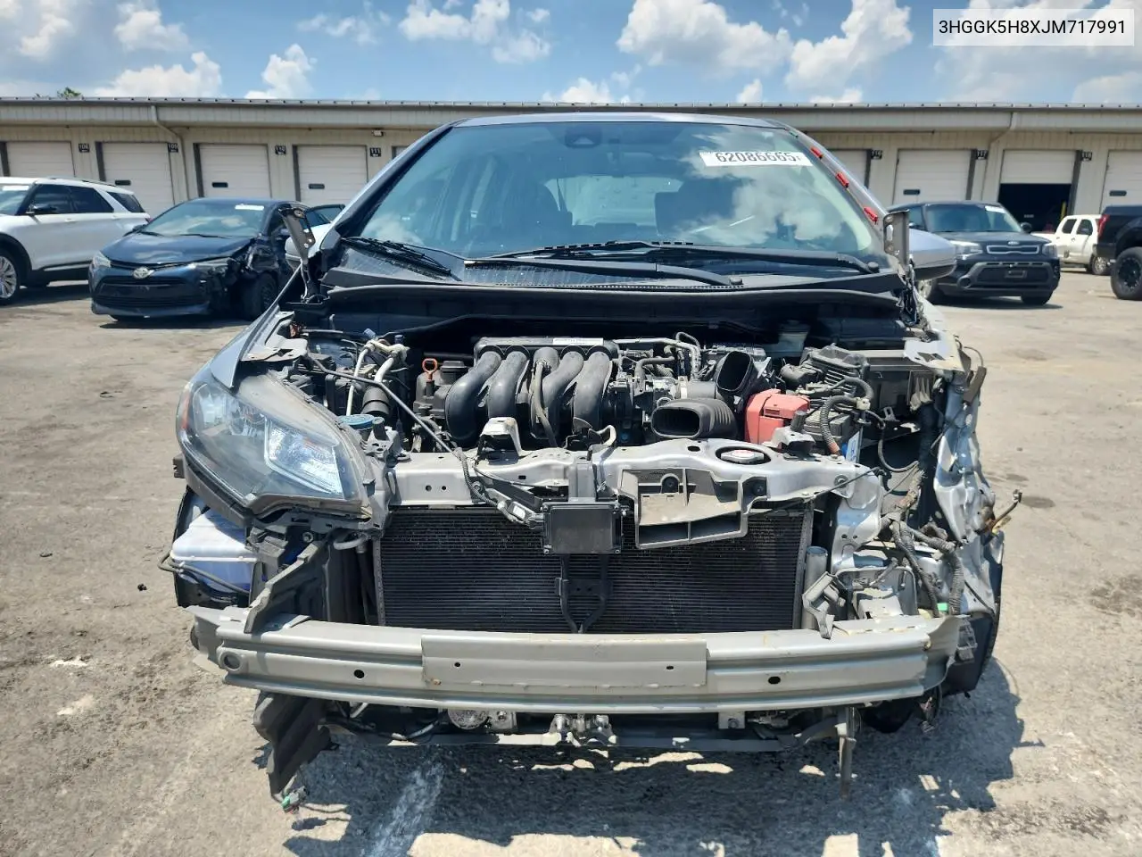 2018 Honda Fit Ex VIN: 3HGGK5H8XJM717991 Lot: 62086665