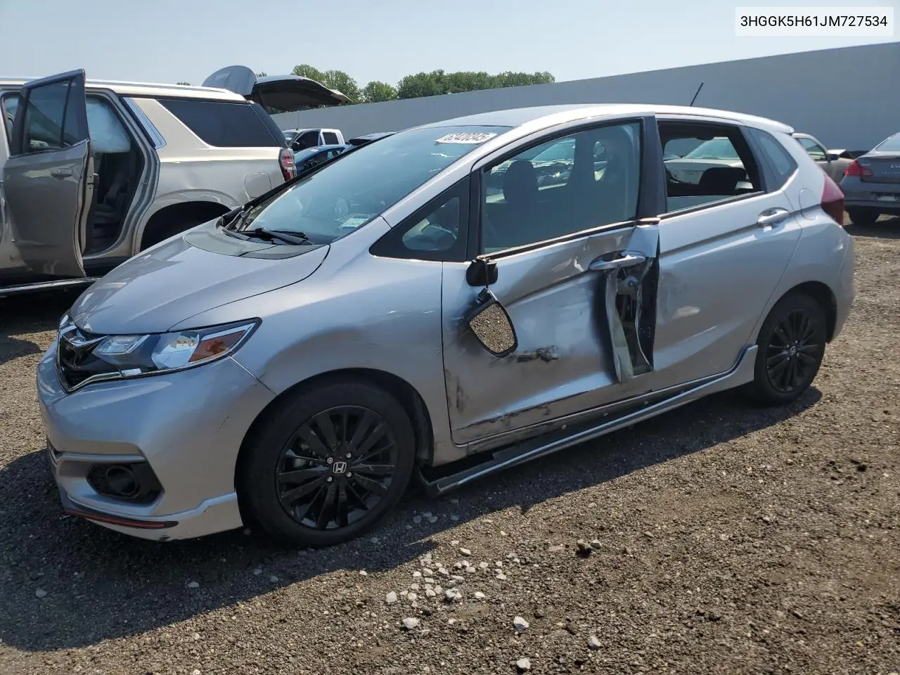 2018 Honda Fit Sport VIN: 3HGGK5H61JM727534 Lot: 62420345