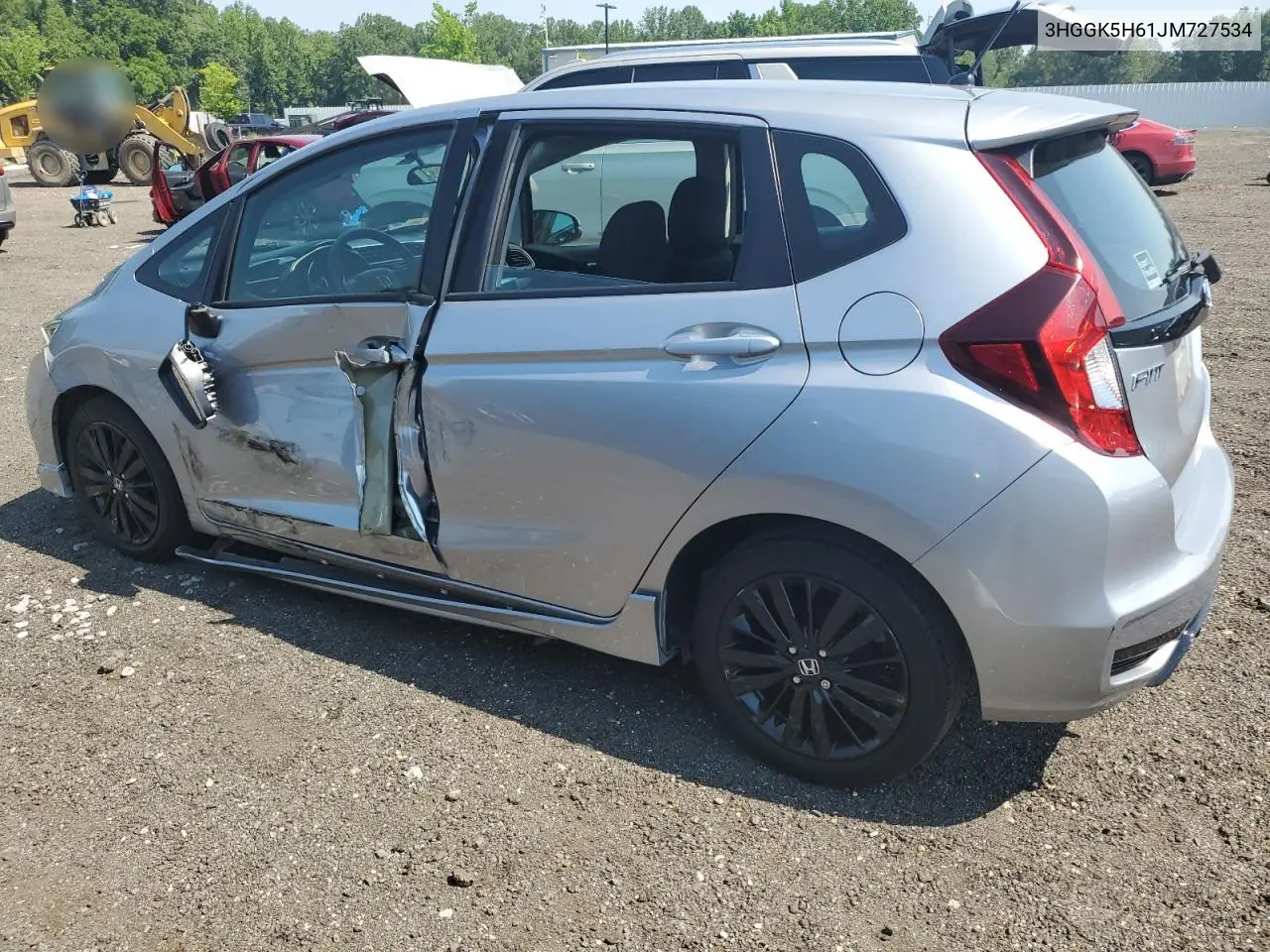 2018 Honda Fit Sport VIN: 3HGGK5H61JM727534 Lot: 62420345