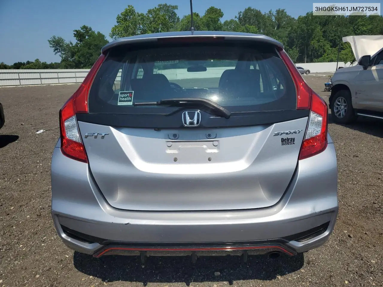 2018 Honda Fit Sport VIN: 3HGGK5H61JM727534 Lot: 62420345