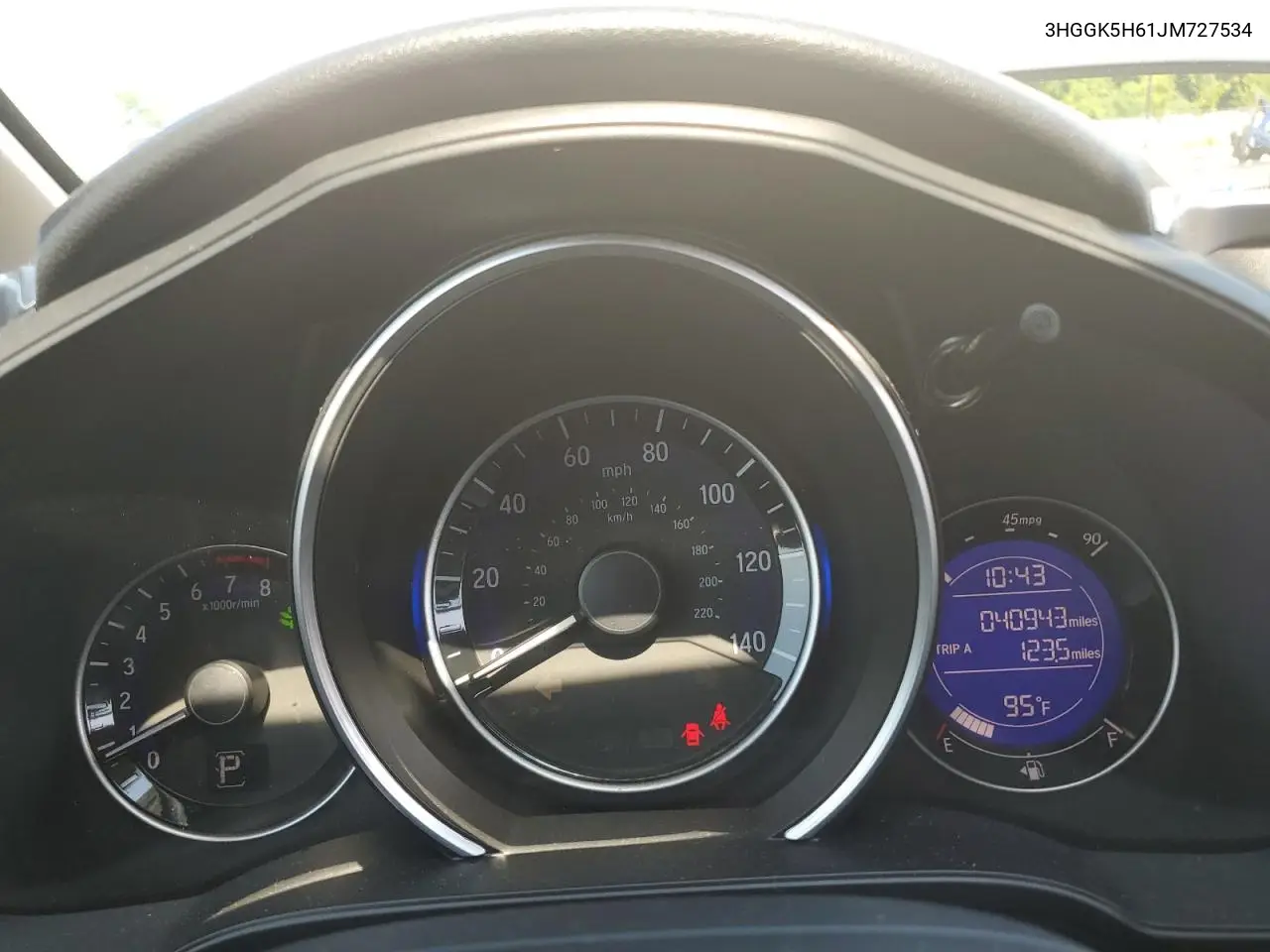 2018 Honda Fit Sport VIN: 3HGGK5H61JM727534 Lot: 62420345
