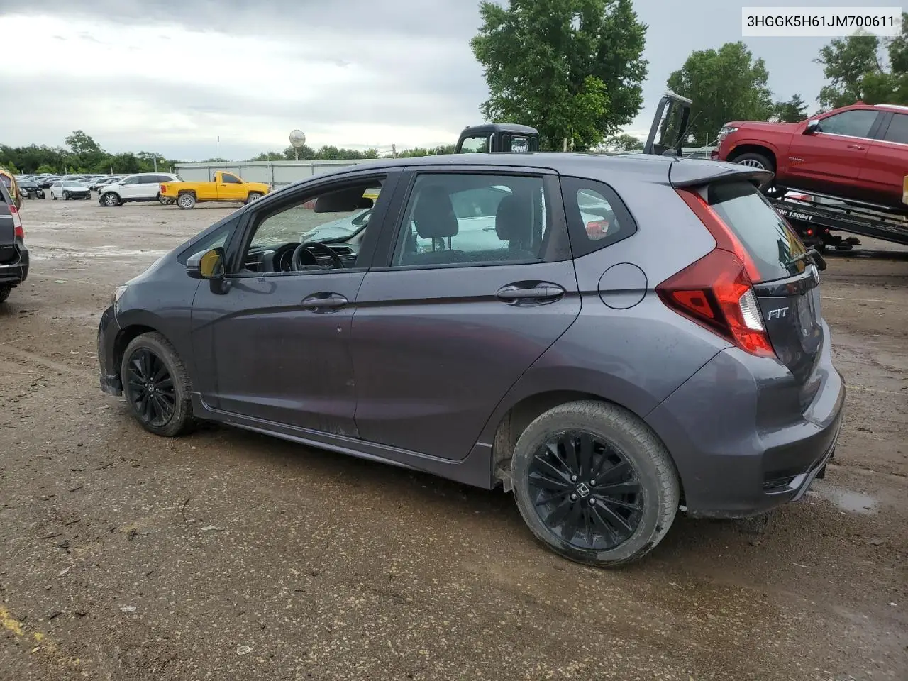 2018 Honda Fit Sport VIN: 3HGGK5H61JM700611 Lot: 62921395