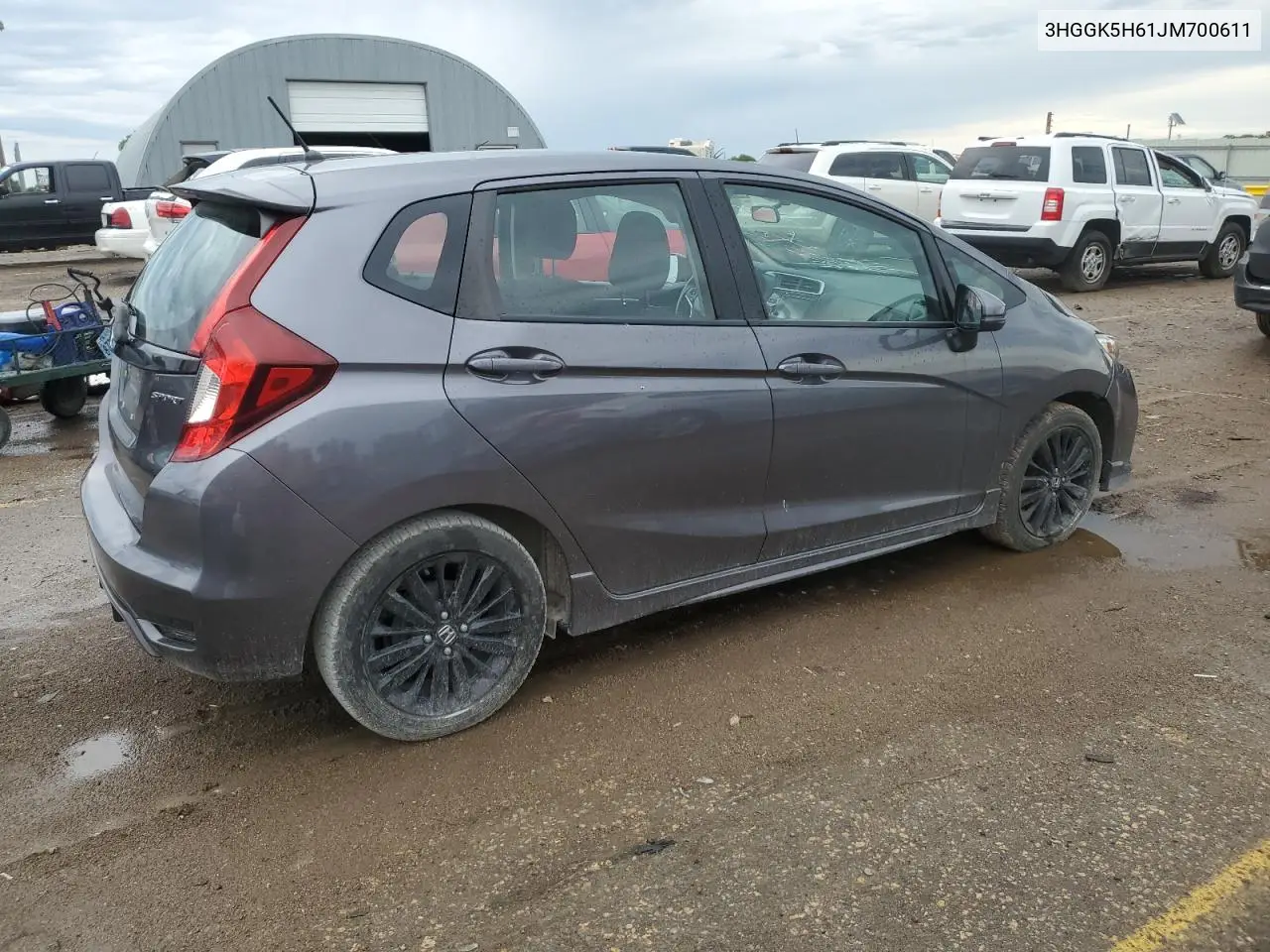 2018 Honda Fit Sport VIN: 3HGGK5H61JM700611 Lot: 62921395