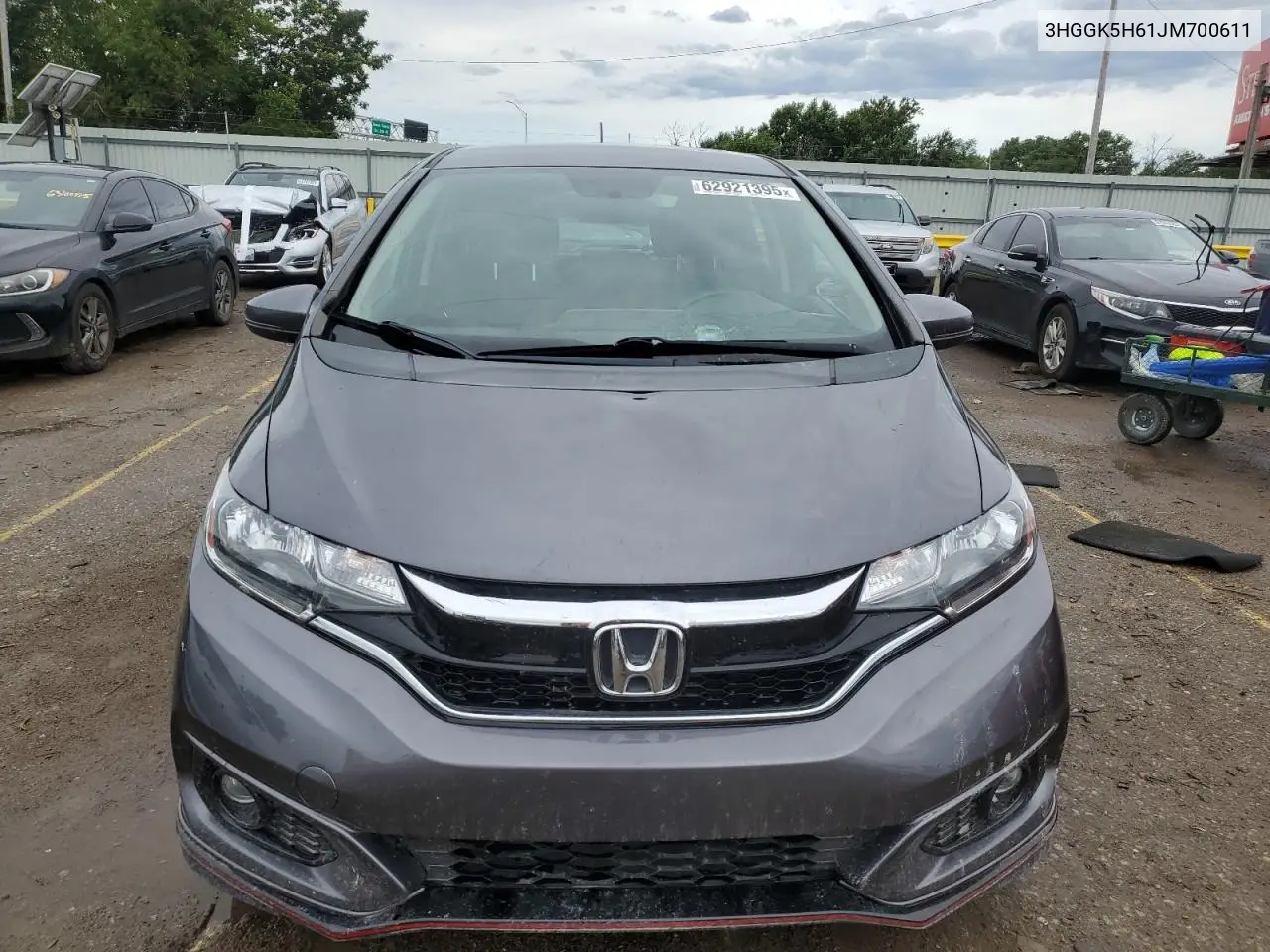 2018 Honda Fit Sport VIN: 3HGGK5H61JM700611 Lot: 62921395