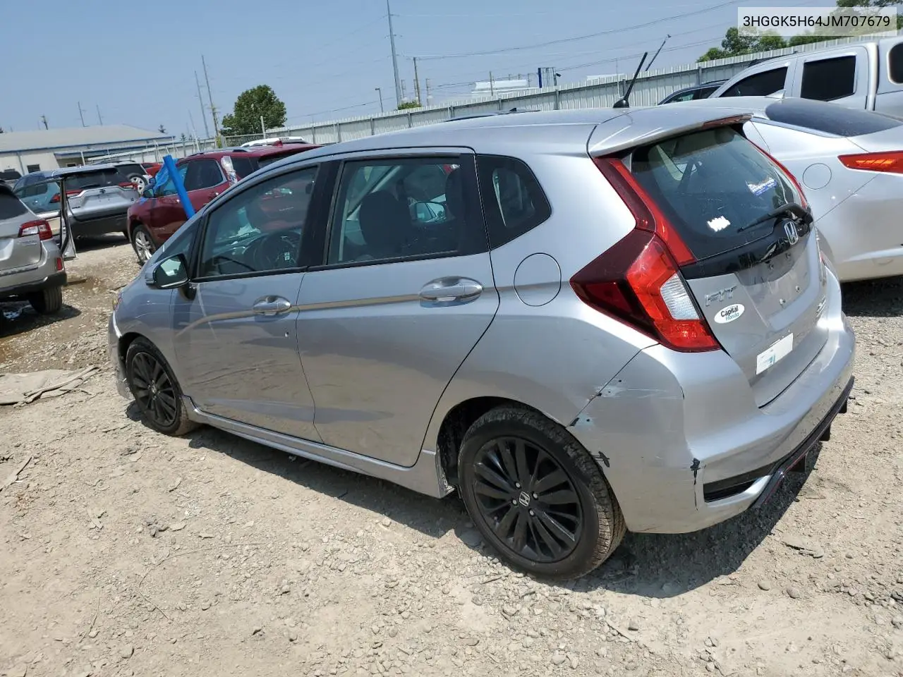 2018 Honda Fit Sport VIN: 3HGGK5H64JM707679 Lot: 63970015