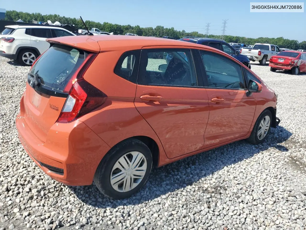 2018 Honda Fit Lx VIN: 3HGGK5H4XJM720886 Lot: 64983835