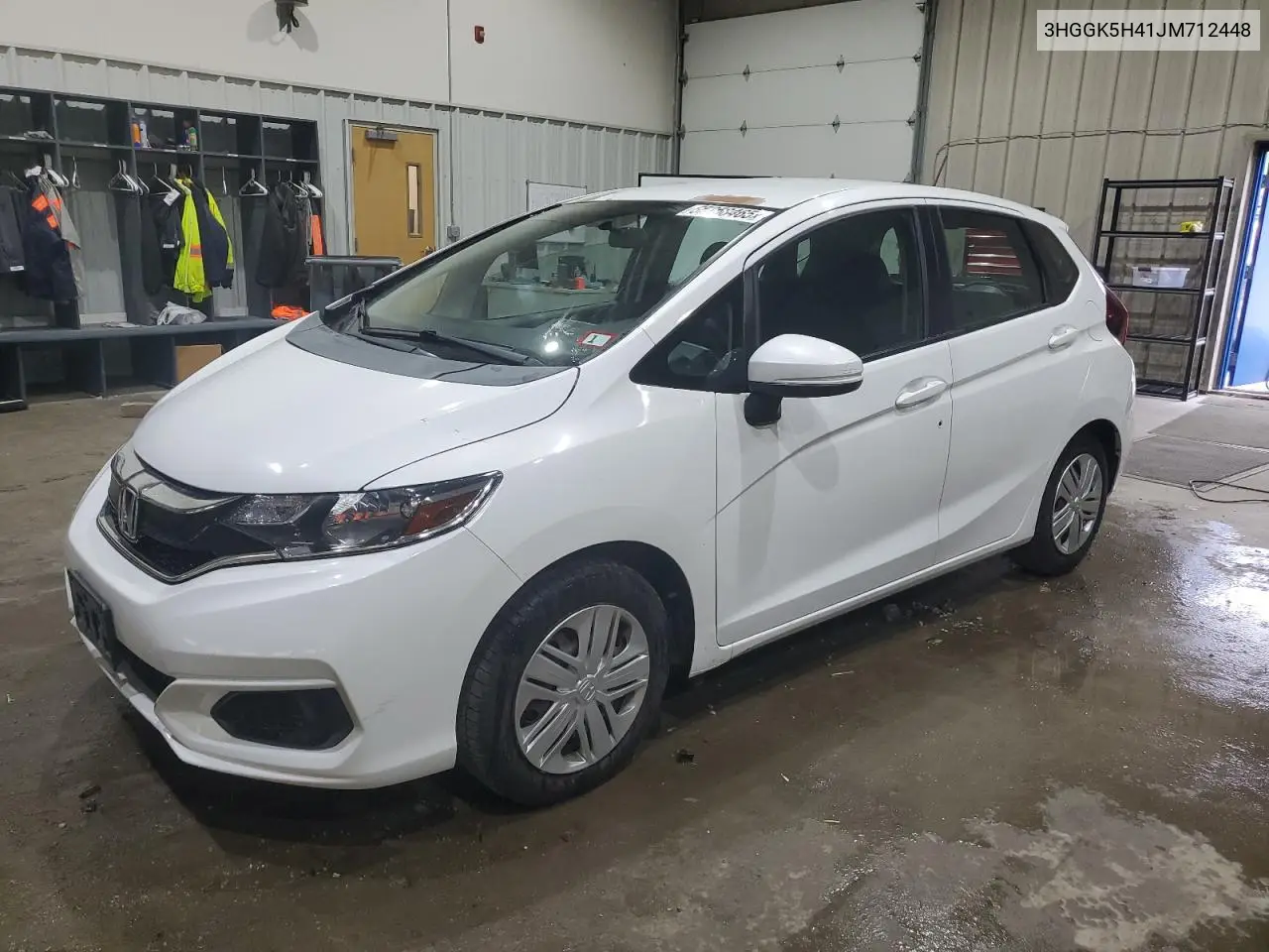 2018 Honda Fit Lx VIN: 3HGGK5H41JM712448 Lot: 65258465