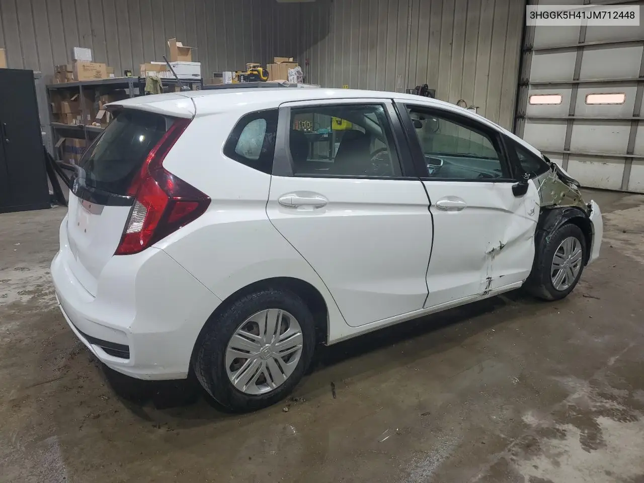 2018 Honda Fit Lx VIN: 3HGGK5H41JM712448 Lot: 65258465