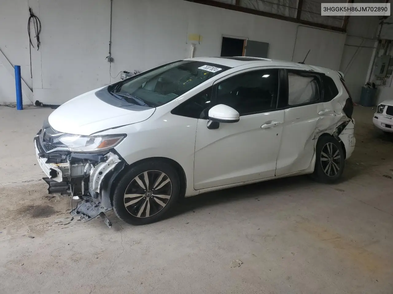 2018 Honda Fit Ex VIN: 3HGGK5H86JM702890 Lot: 76307824