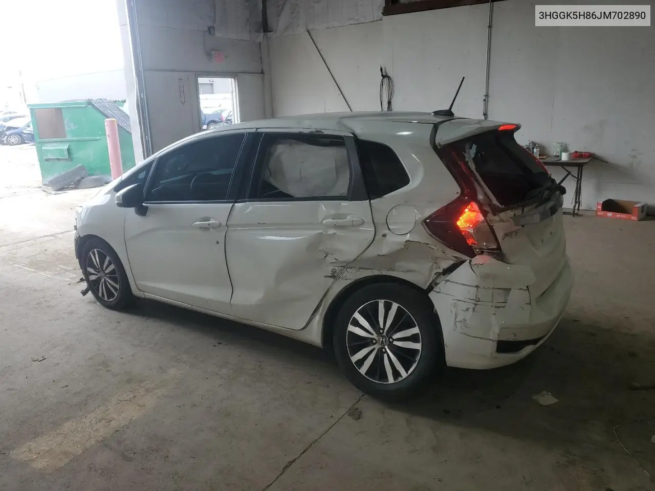 2018 Honda Fit Ex VIN: 3HGGK5H86JM702890 Lot: 76307824