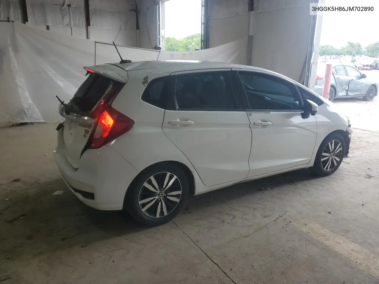 2018 Honda Fit Ex VIN: 3HGGK5H86JM702890 Lot: 76307824