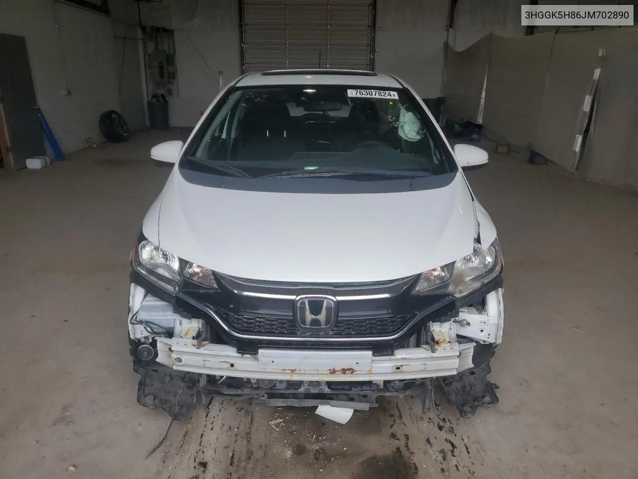 2018 Honda Fit Ex VIN: 3HGGK5H86JM702890 Lot: 76307824