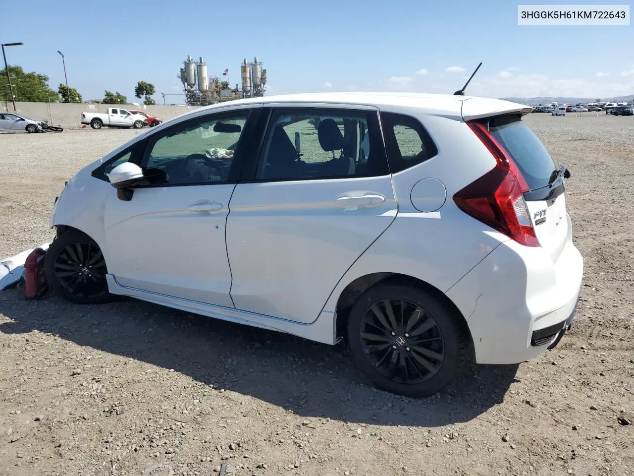 2019 Honda Fit Sport VIN: 3HGGK5H61KM722643 Lot: 56719185