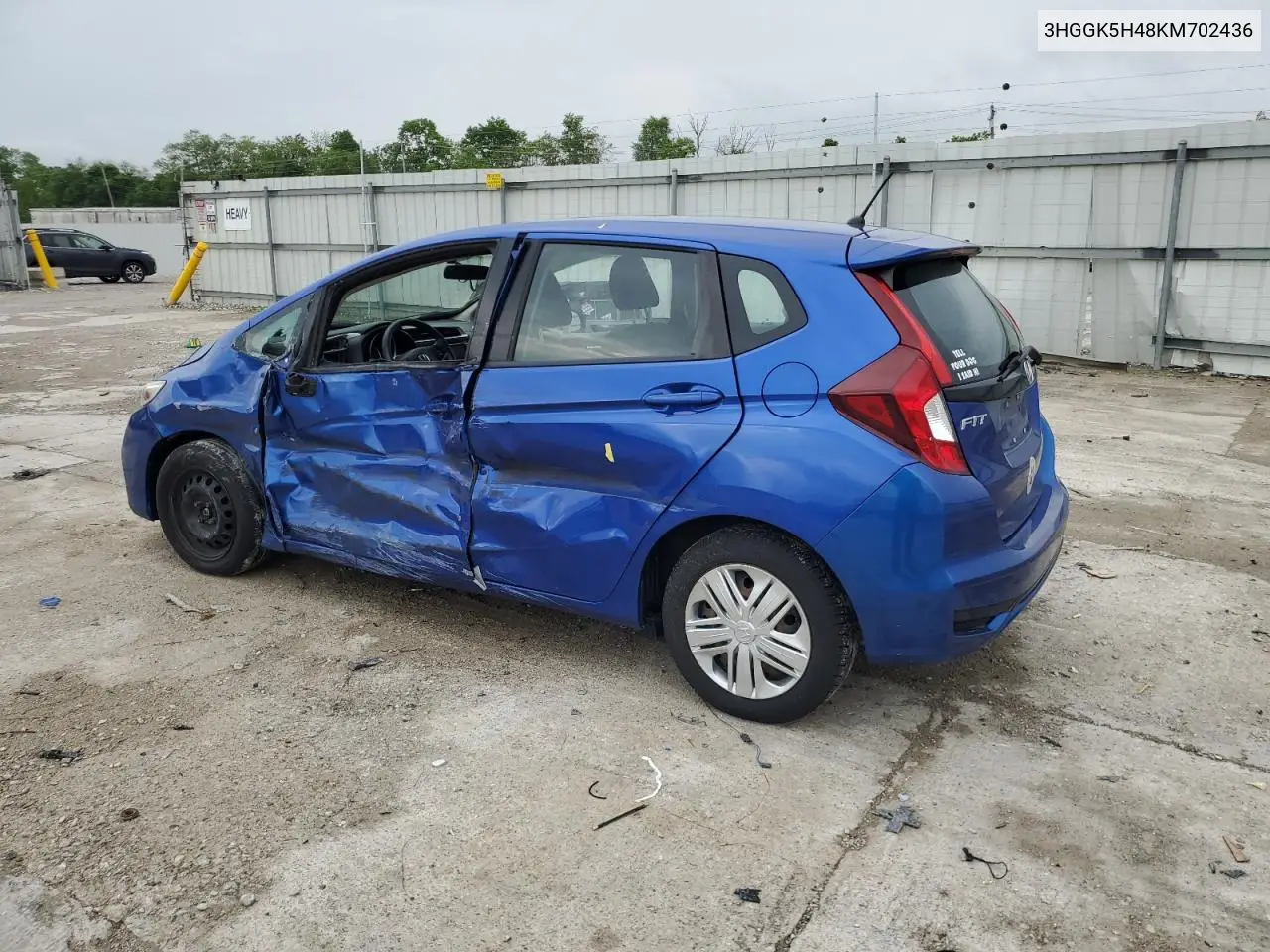 2019 Honda Fit Lx VIN: 3HGGK5H48KM702436 Lot: 56769205