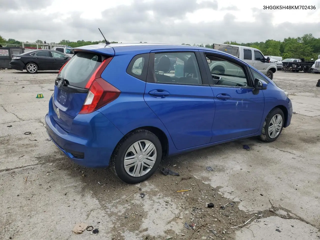 2019 Honda Fit Lx VIN: 3HGGK5H48KM702436 Lot: 56769205