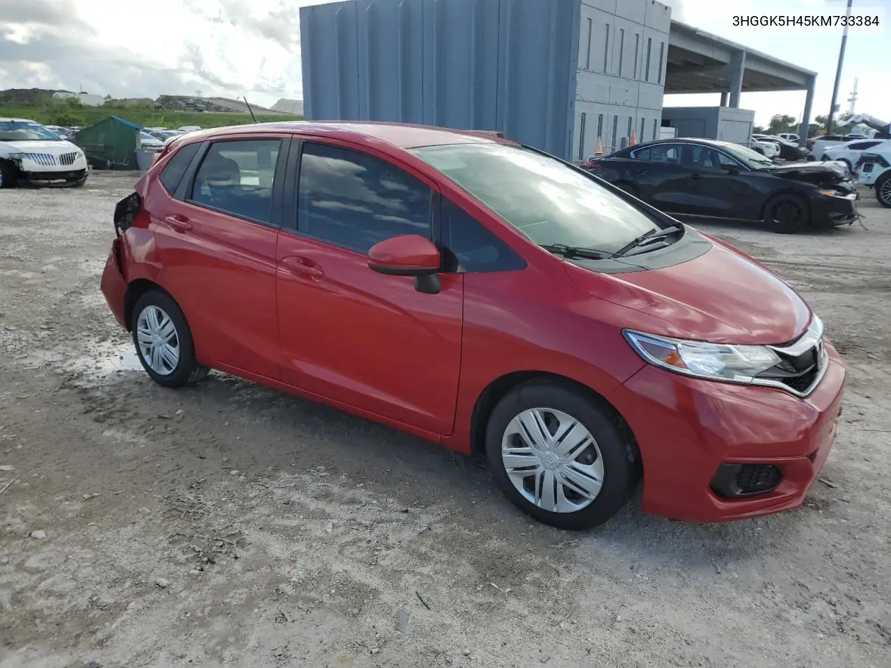 2019 Honda Fit Lx VIN: 3HGGK5H45KM733384 Lot: 56788695