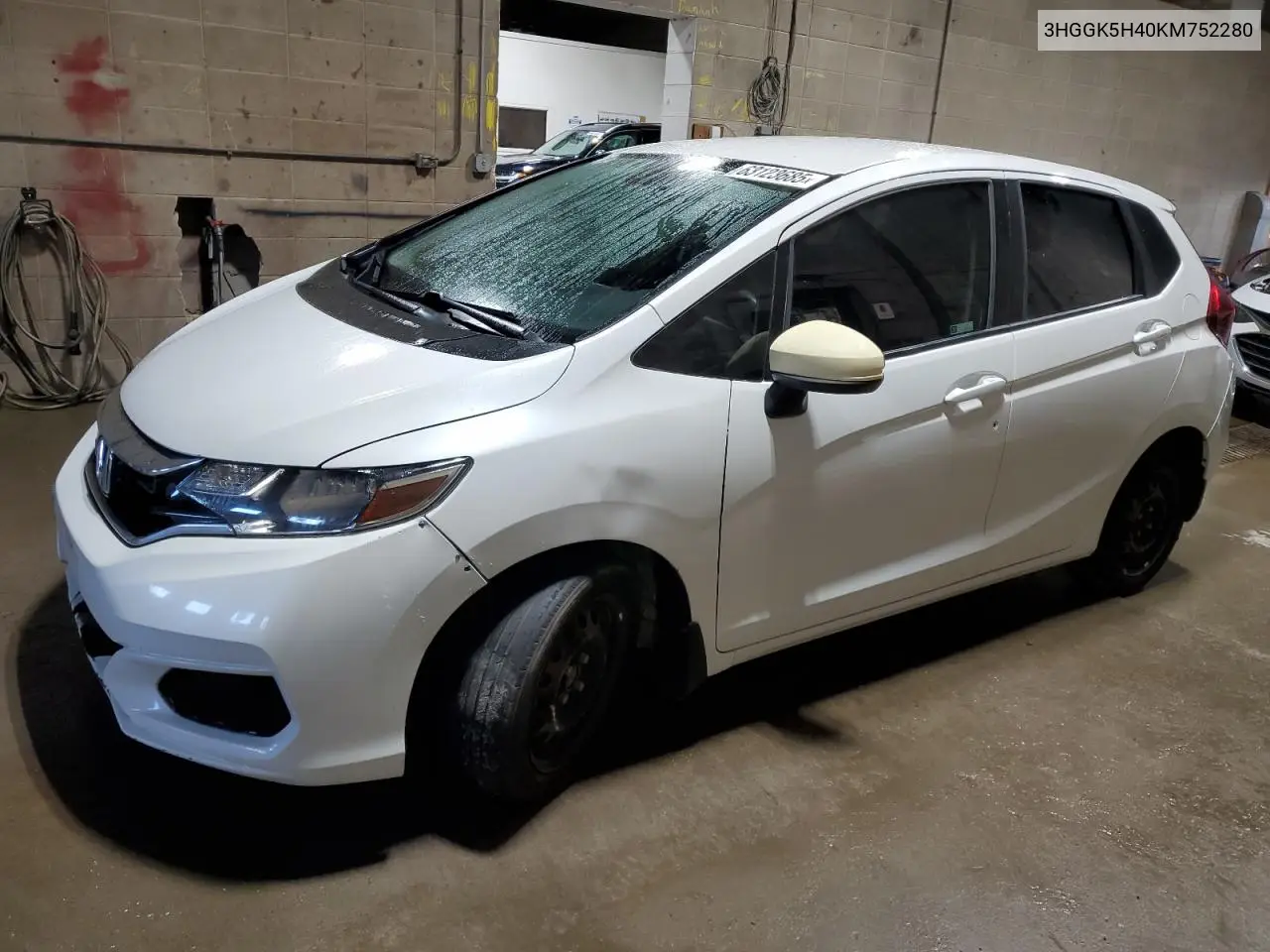 2019 Honda Fit Lx VIN: 3HGGK5H40KM752280 Lot: 63123685