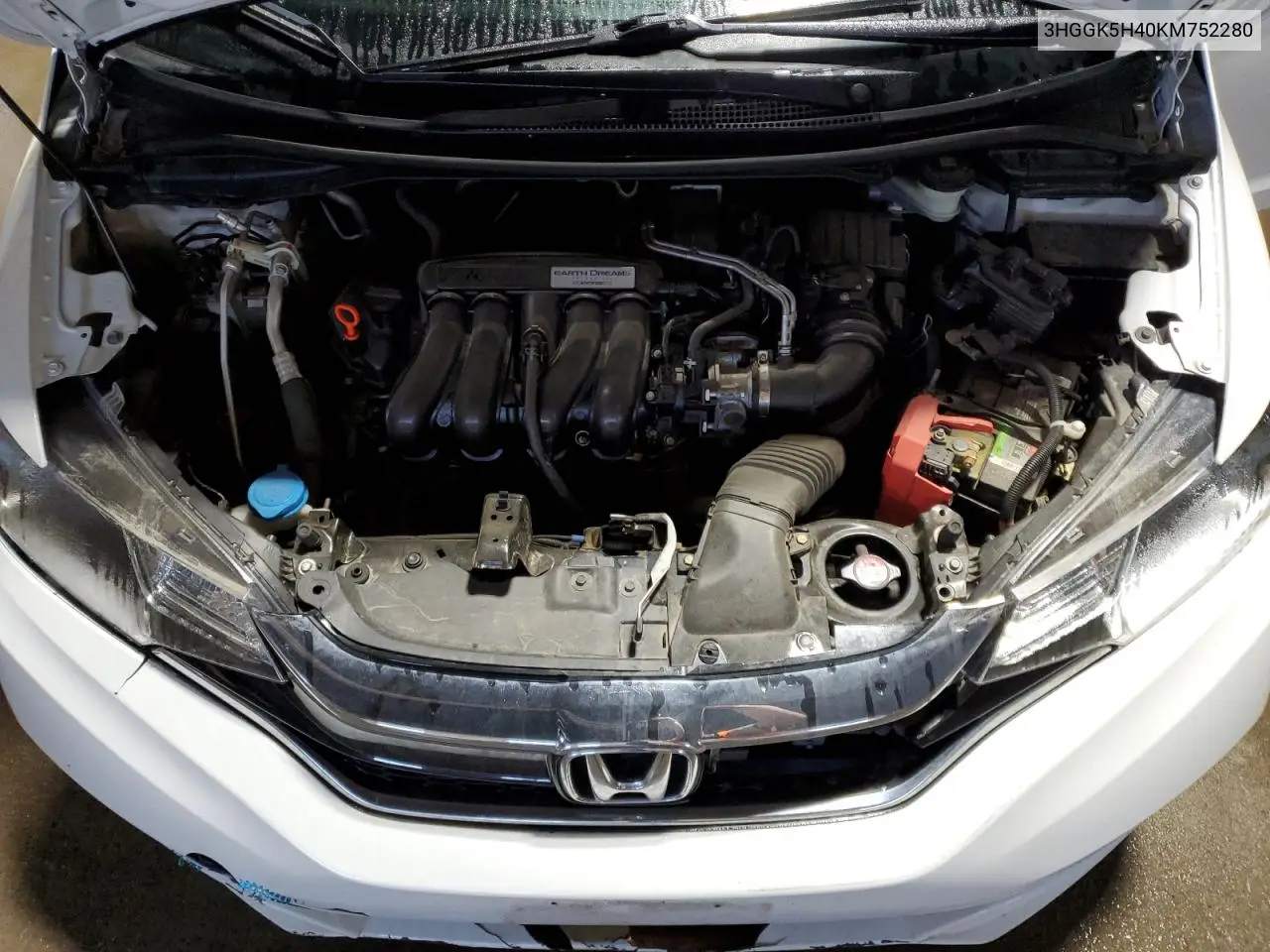 2019 Honda Fit Lx VIN: 3HGGK5H40KM752280 Lot: 63123685