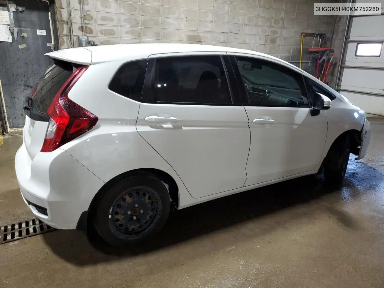 2019 Honda Fit Lx VIN: 3HGGK5H40KM752280 Lot: 63123685