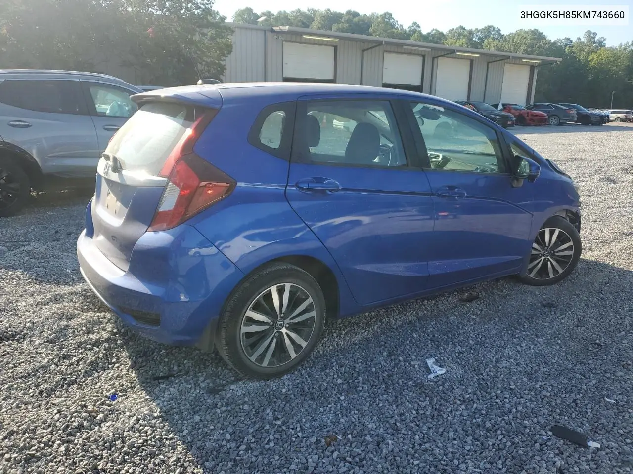 2019 Honda Fit Ex VIN: 3HGGK5H85KM743660 Lot: 64456095