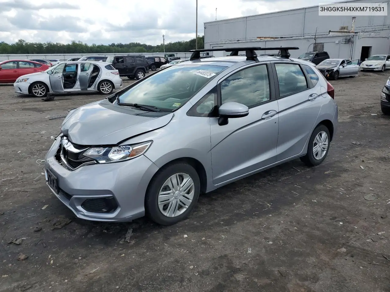 2019 Honda Fit Lx VIN: 3HGGK5H4XKM719531 Lot: 64483375