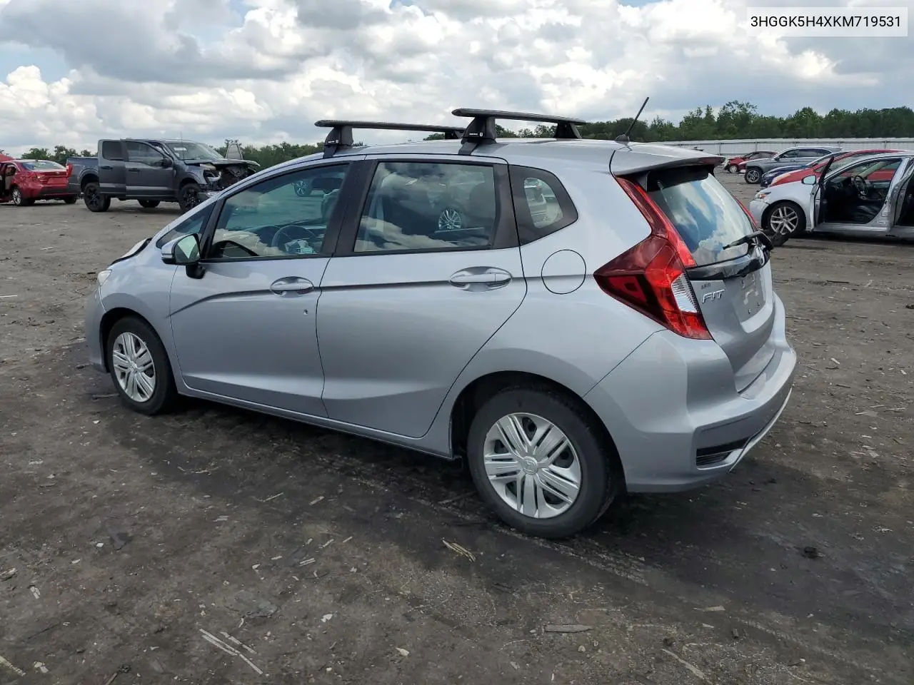 2019 Honda Fit Lx VIN: 3HGGK5H4XKM719531 Lot: 64483375