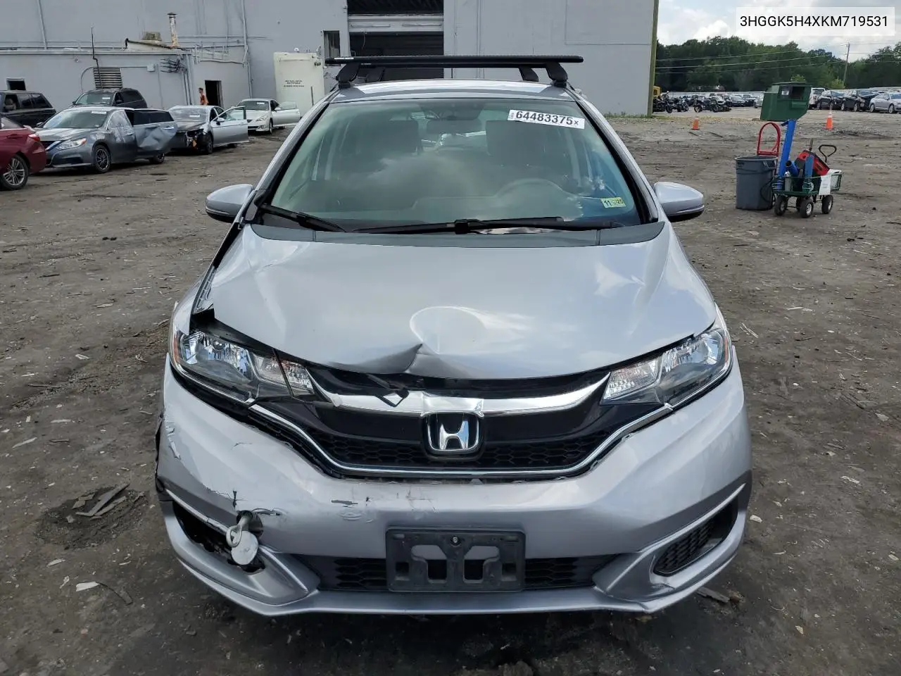 2019 Honda Fit Lx VIN: 3HGGK5H4XKM719531 Lot: 64483375