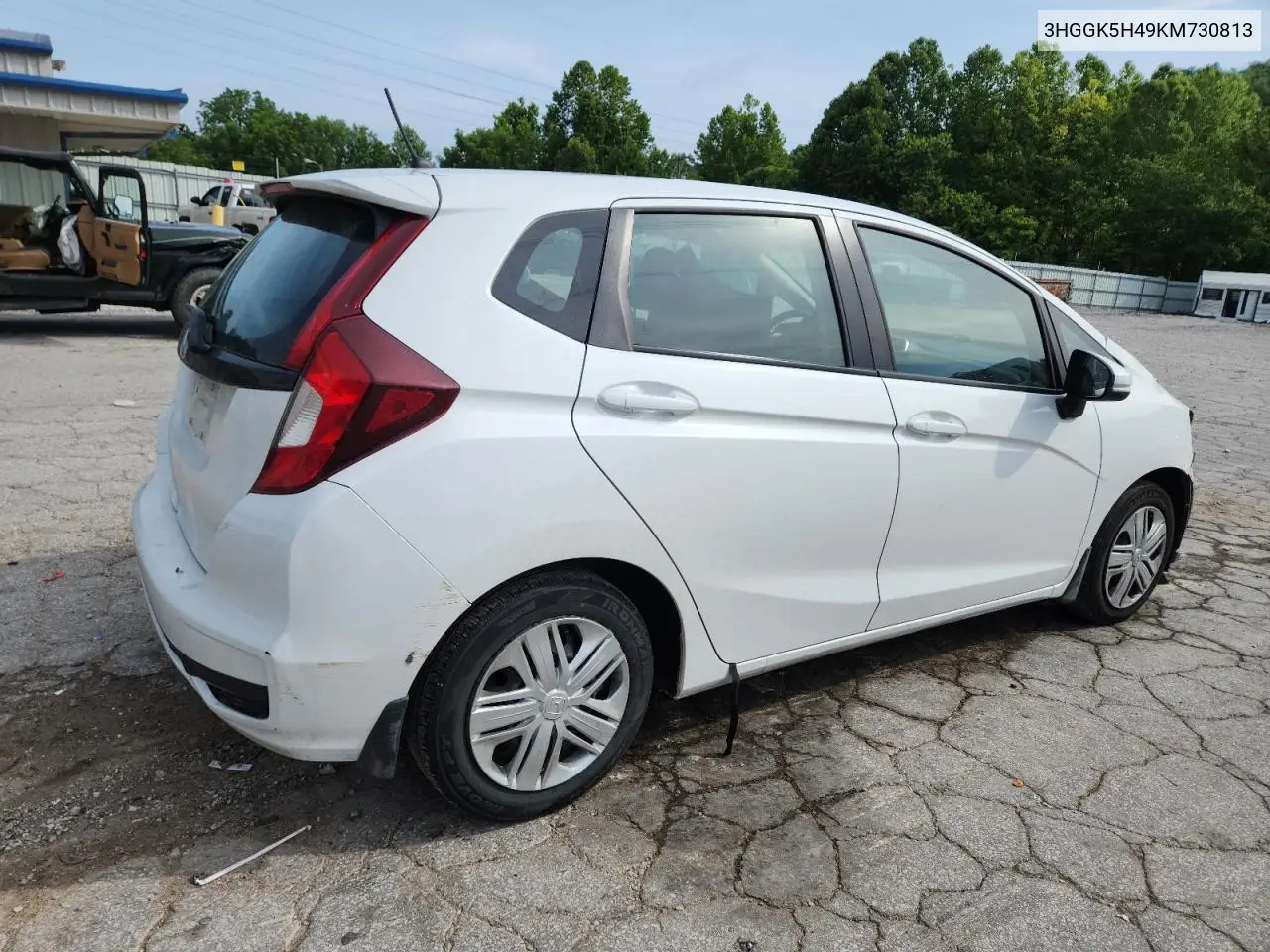 2019 Honda Fit Lx VIN: 3HGGK5H49KM730813 Lot: 65009885