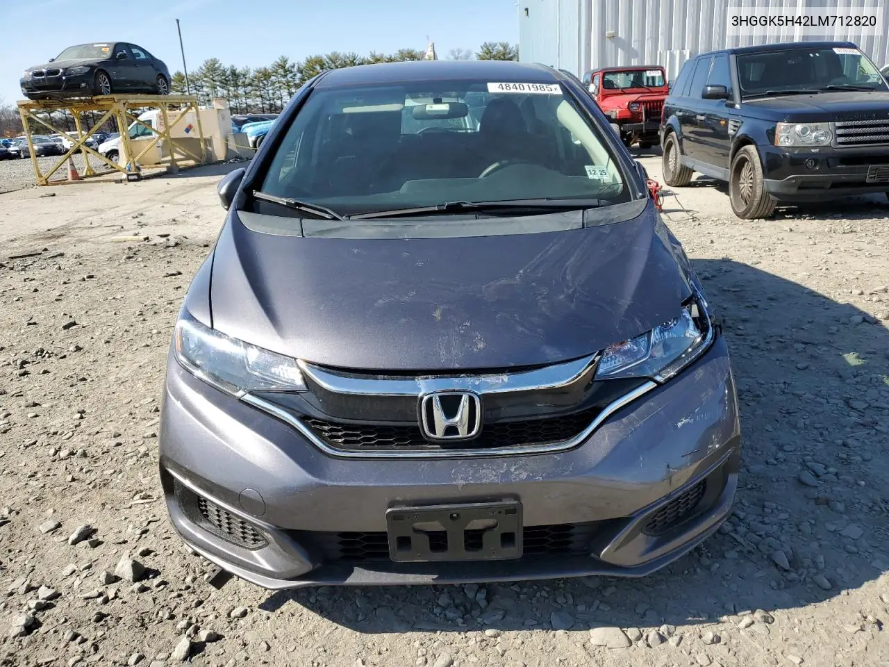 2020 Honda Fit Lx VIN: 3HGGK5H42LM712820 Lot: 48401985