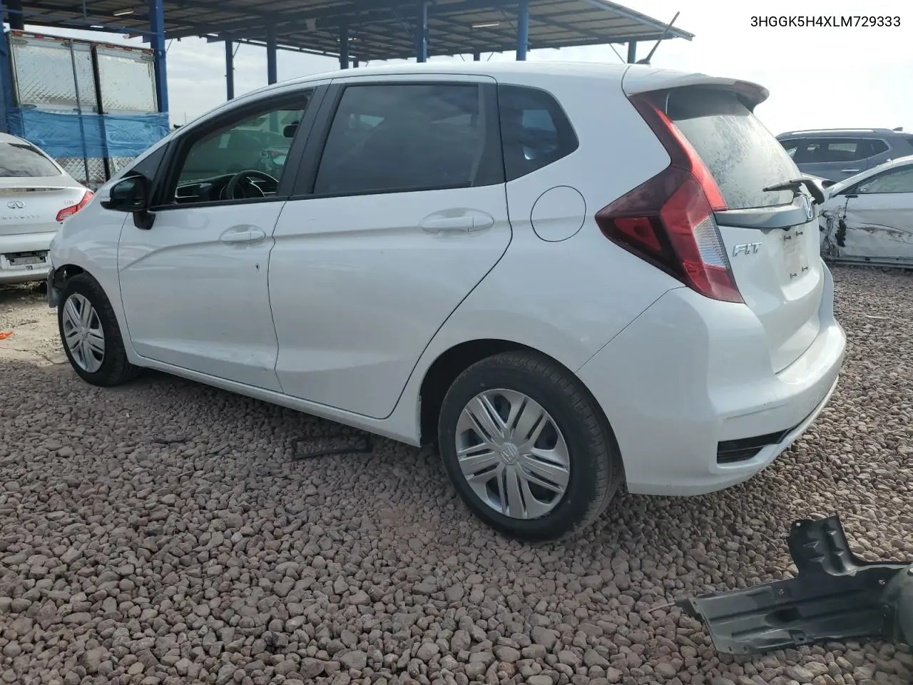 2020 Honda Fit Lx VIN: 3HGGK5H4XLM729333 Lot: 54335775