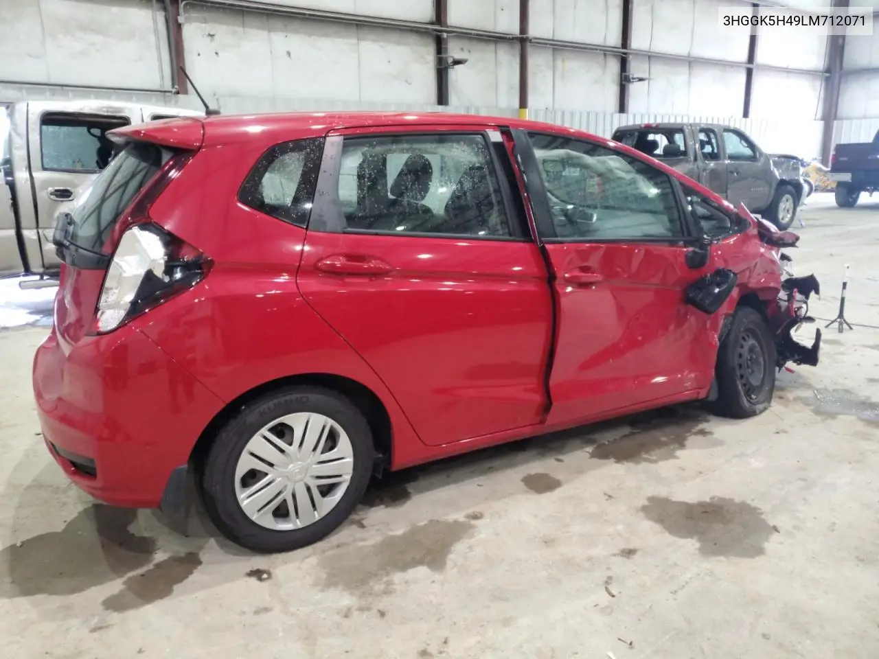 2020 Honda Fit Lx VIN: 3HGGK5H49LM712071 Lot: 58501545