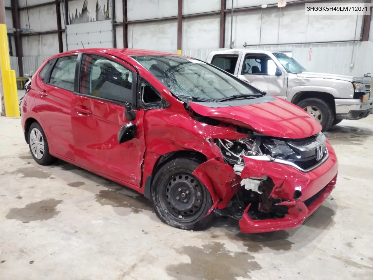 2020 Honda Fit Lx VIN: 3HGGK5H49LM712071 Lot: 58501545