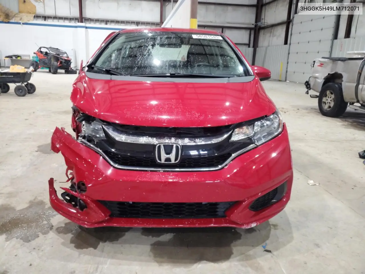 2020 Honda Fit Lx VIN: 3HGGK5H49LM712071 Lot: 58501545