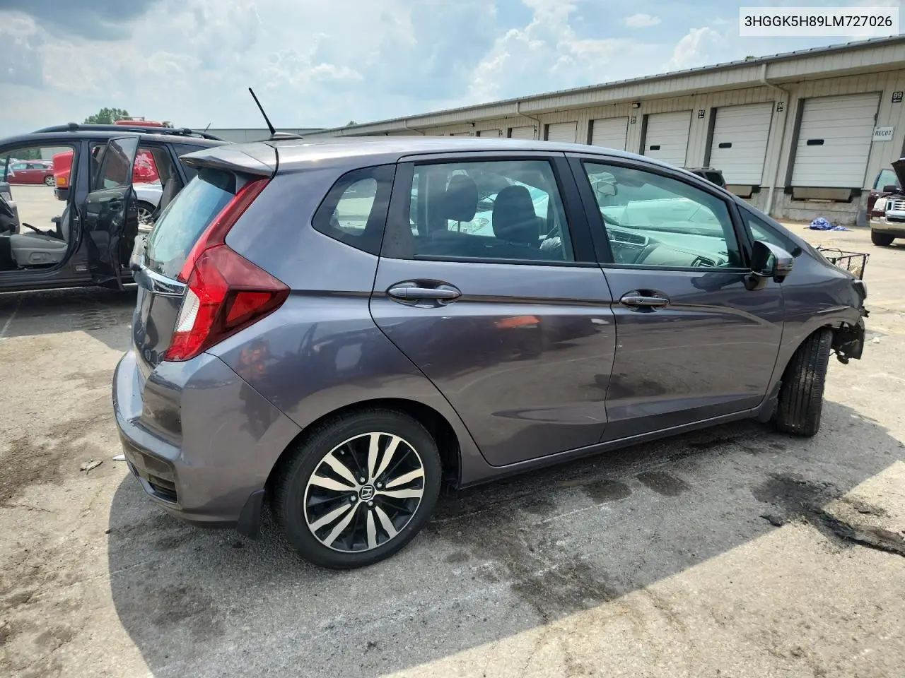 2020 Honda Fit Ex VIN: 3HGGK5H89LM727026 Lot: 62752985