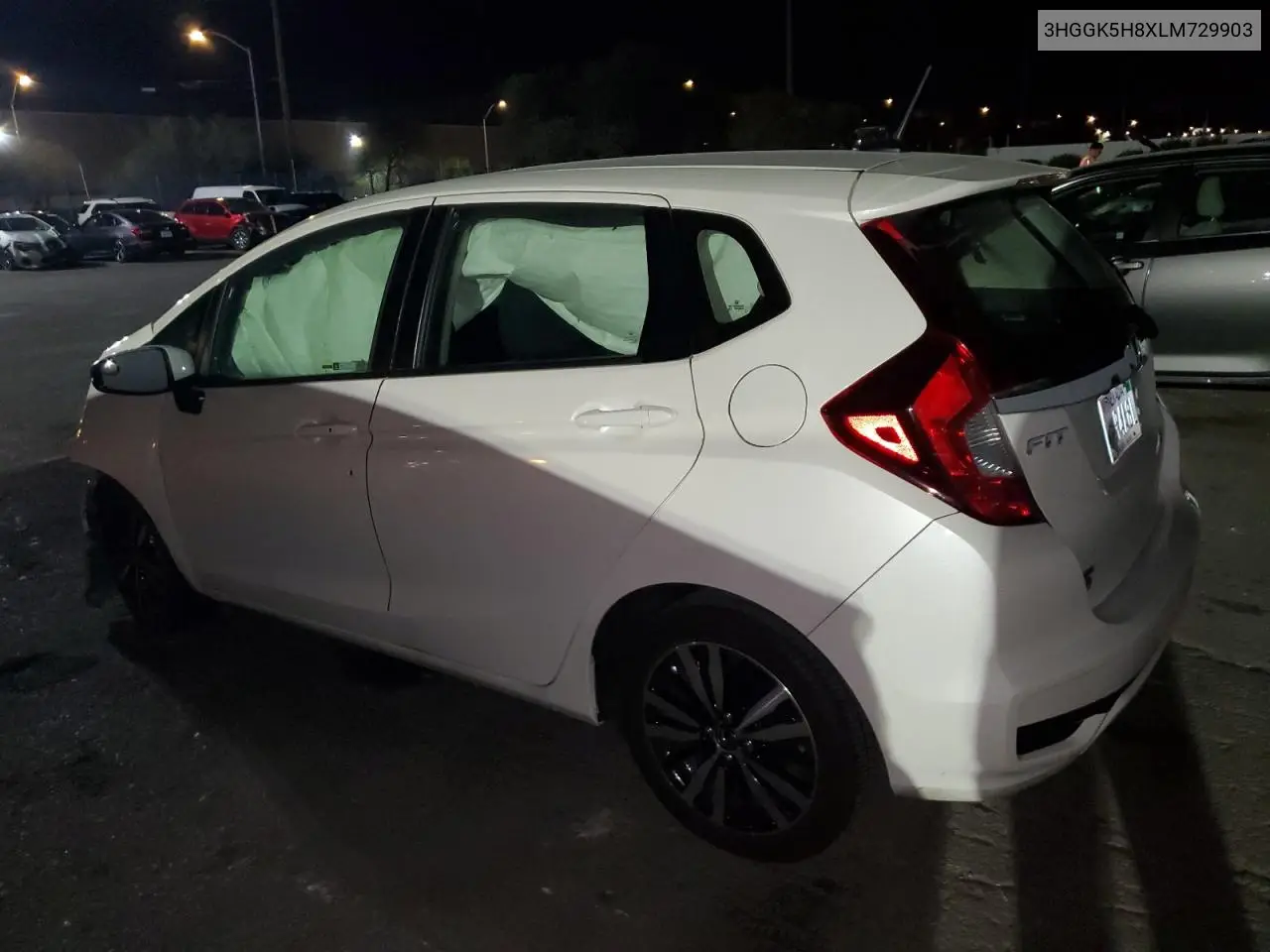 2020 Honda Fit Ex VIN: 3HGGK5H8XLM729903 Lot: 63150915