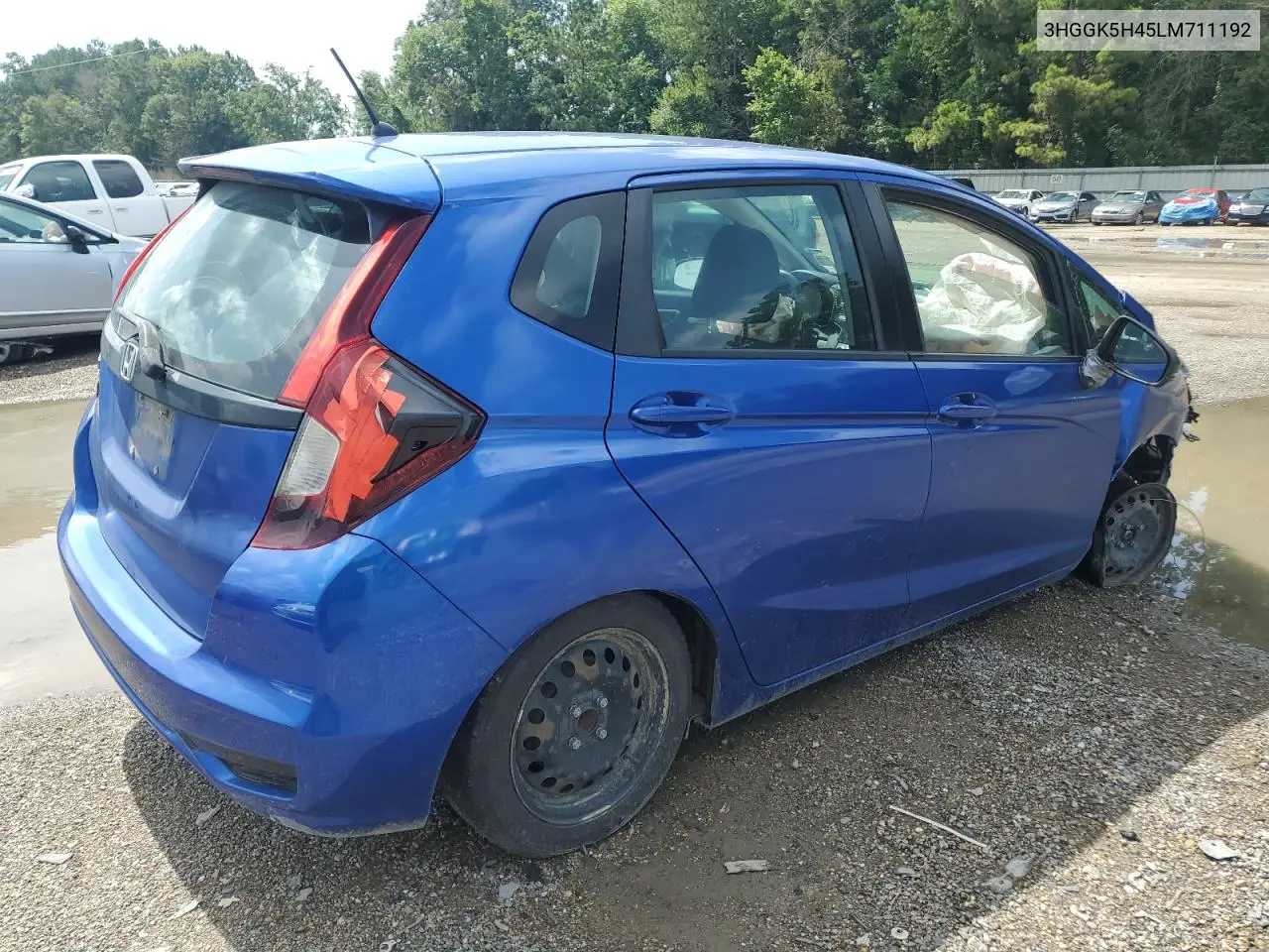 2020 Honda Fit Lx VIN: 3HGGK5H45LM711192 Lot: 64047585