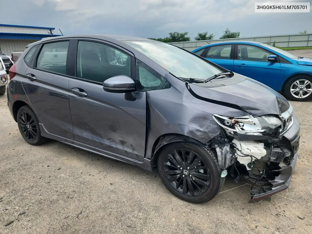 2020 Honda Fit Sport VIN: 3HGGK5H61LM705701 Lot: 64166475
