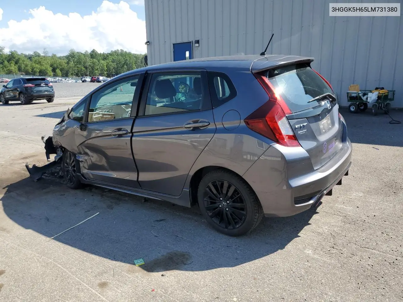 2020 Honda Fit Sport VIN: 3HGGK5H65LM731380 Lot: 64392615