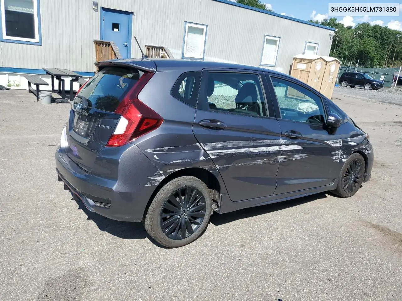 2020 Honda Fit Sport VIN: 3HGGK5H65LM731380 Lot: 64392615