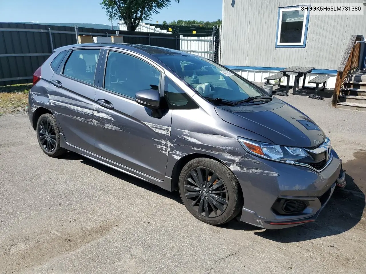 2020 Honda Fit Sport VIN: 3HGGK5H65LM731380 Lot: 64392615