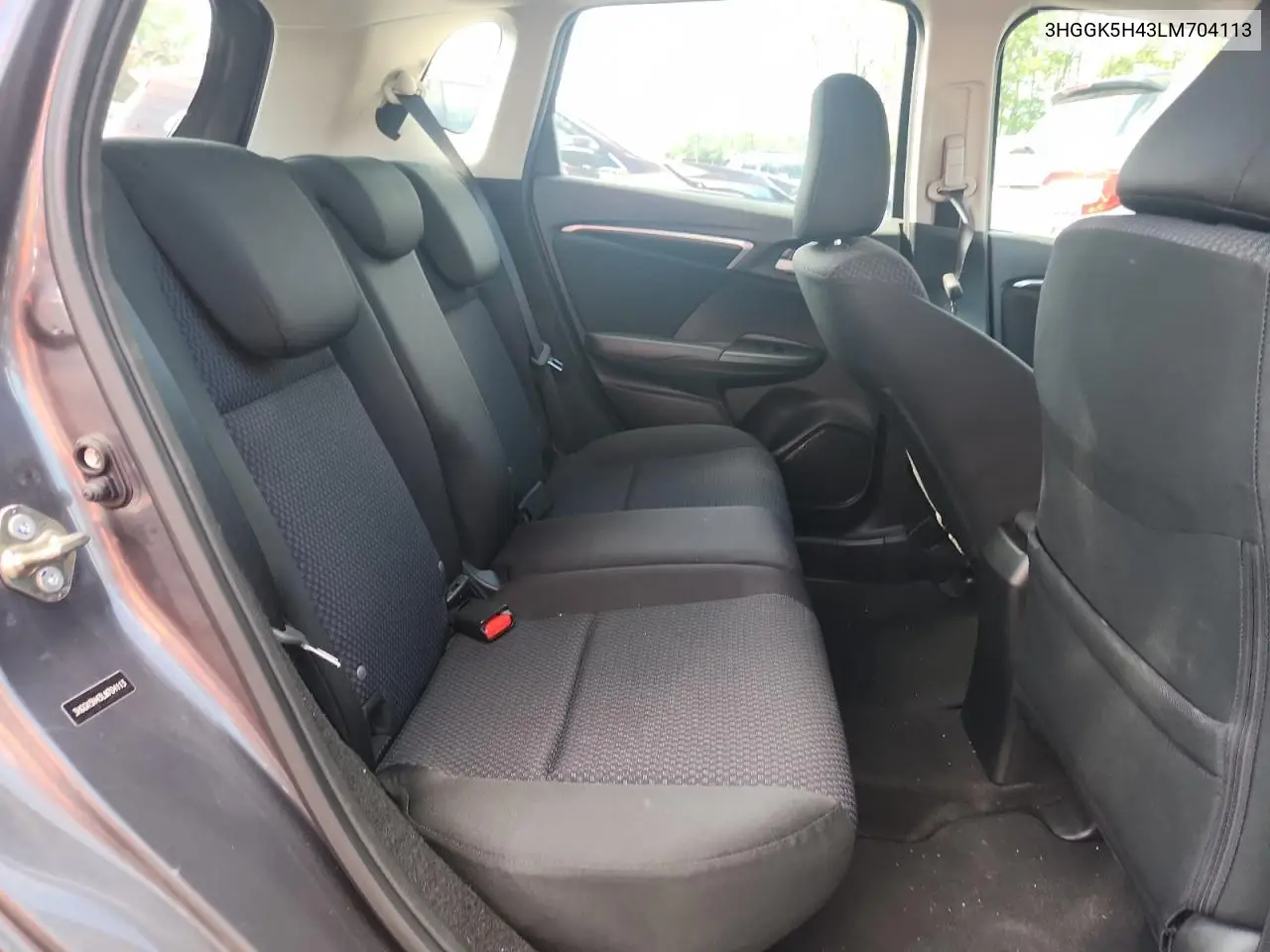 2020 Honda Fit Lx VIN: 3HGGK5H43LM704113 Lot: 64664215