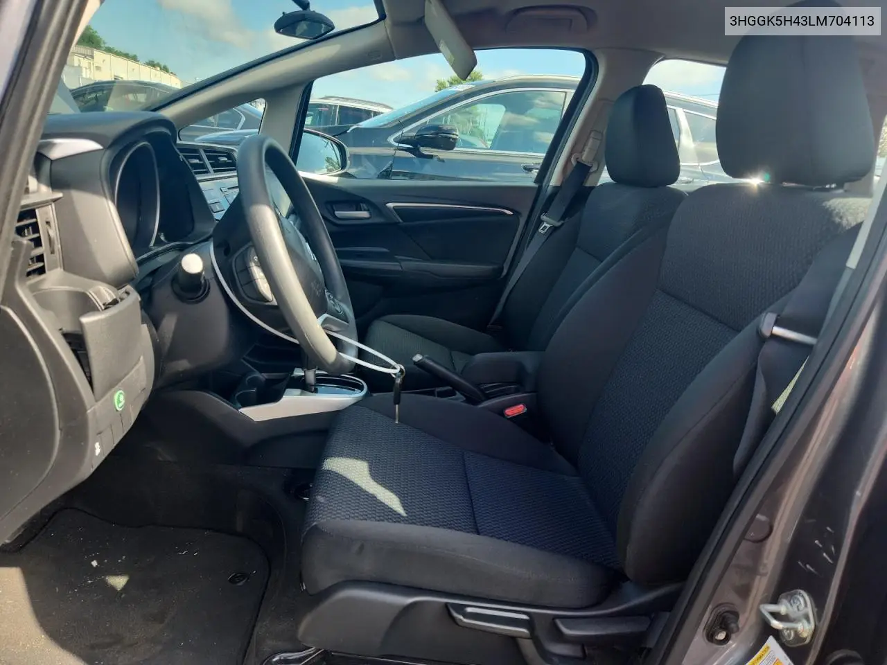 2020 Honda Fit Lx VIN: 3HGGK5H43LM704113 Lot: 64664215