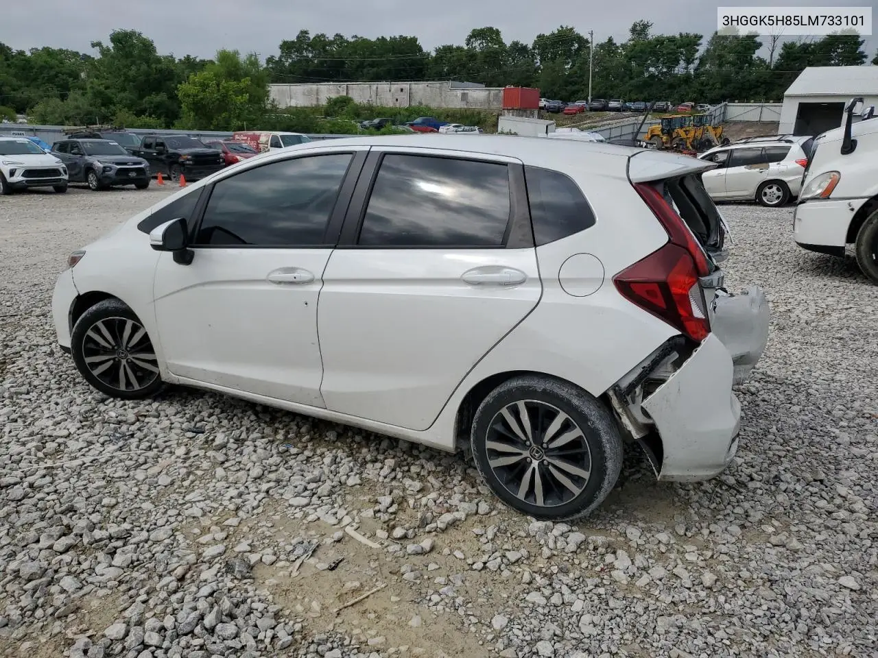 2020 Honda Fit Ex VIN: 3HGGK5H85LM733101 Lot: 64902965