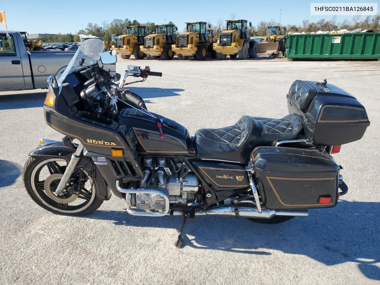 1981 Honda Gl1100 I VIN: 1HFSC0211BA126845 Lot: 41461405